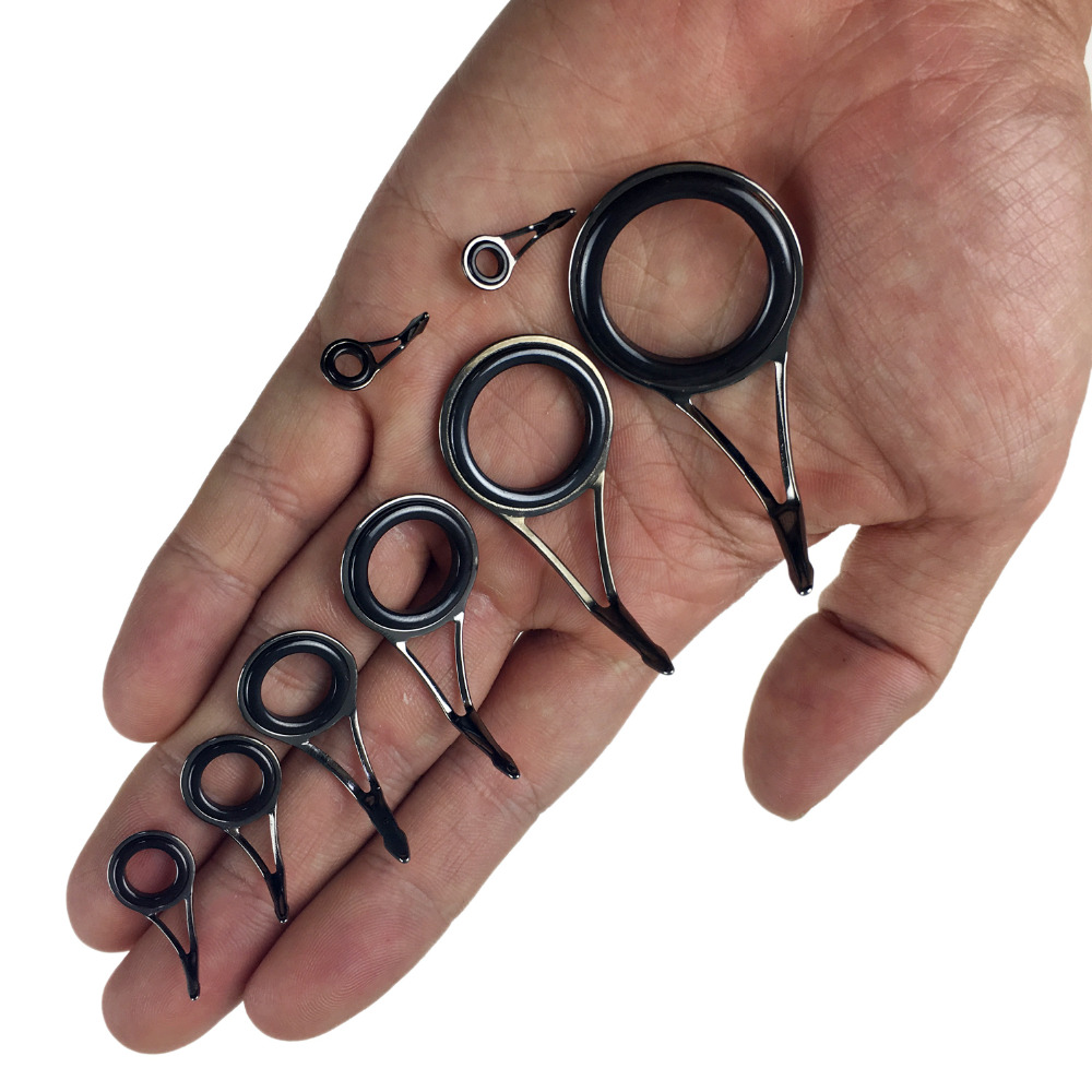 طقم إصلاح حلقات صنارة الصيد من - مراجعة Fishing Rod Guide Replacement وسعره