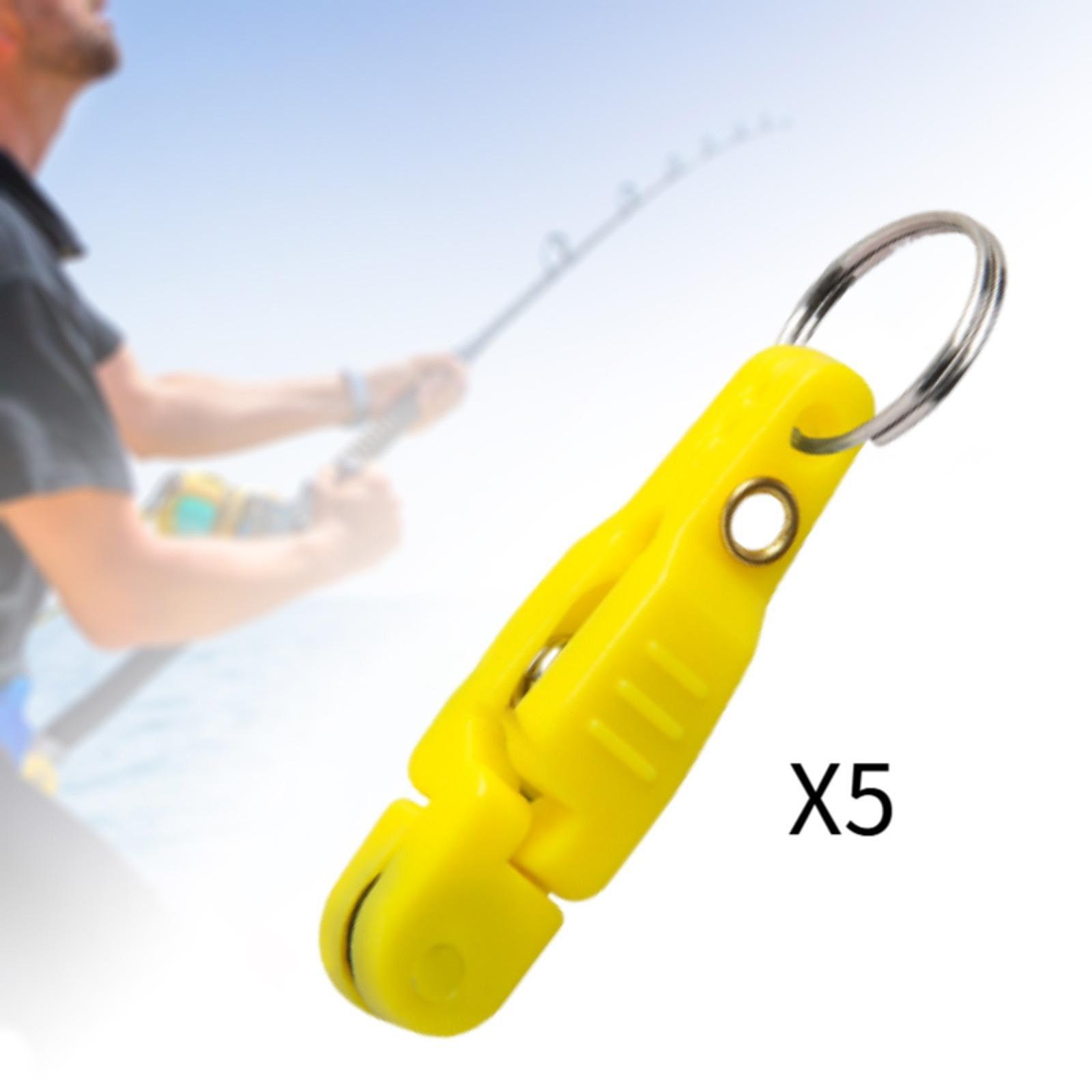 5 قطع من مشابك تحرير التوتر ال - مراجعة Fishing Rod Boat وسعره